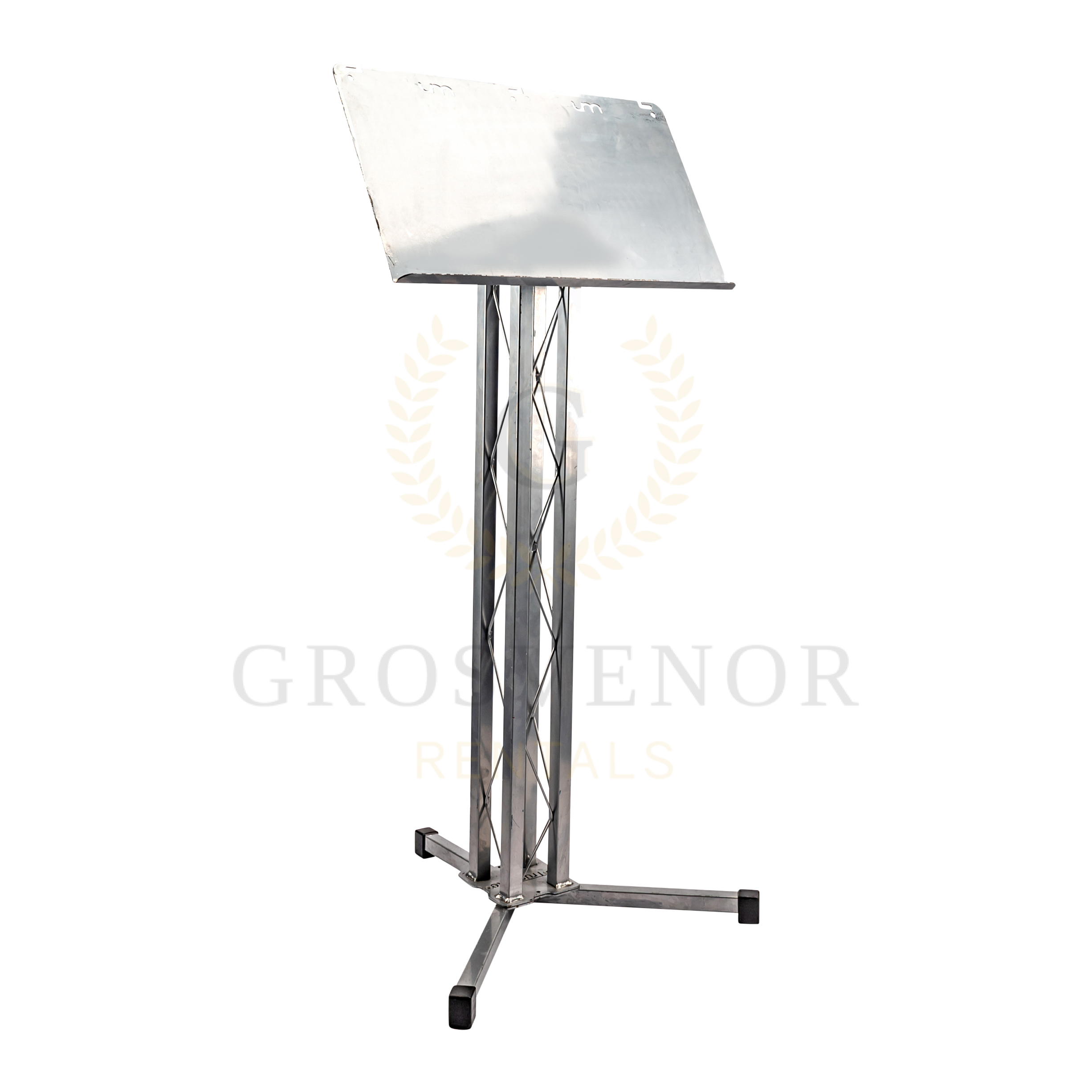 Metal Trusslight Lecturn