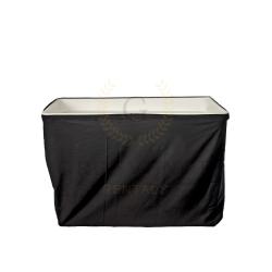 Ice Well Bar Table with black cloth thumbnail