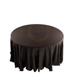Round Black Cloth - 108 Inch