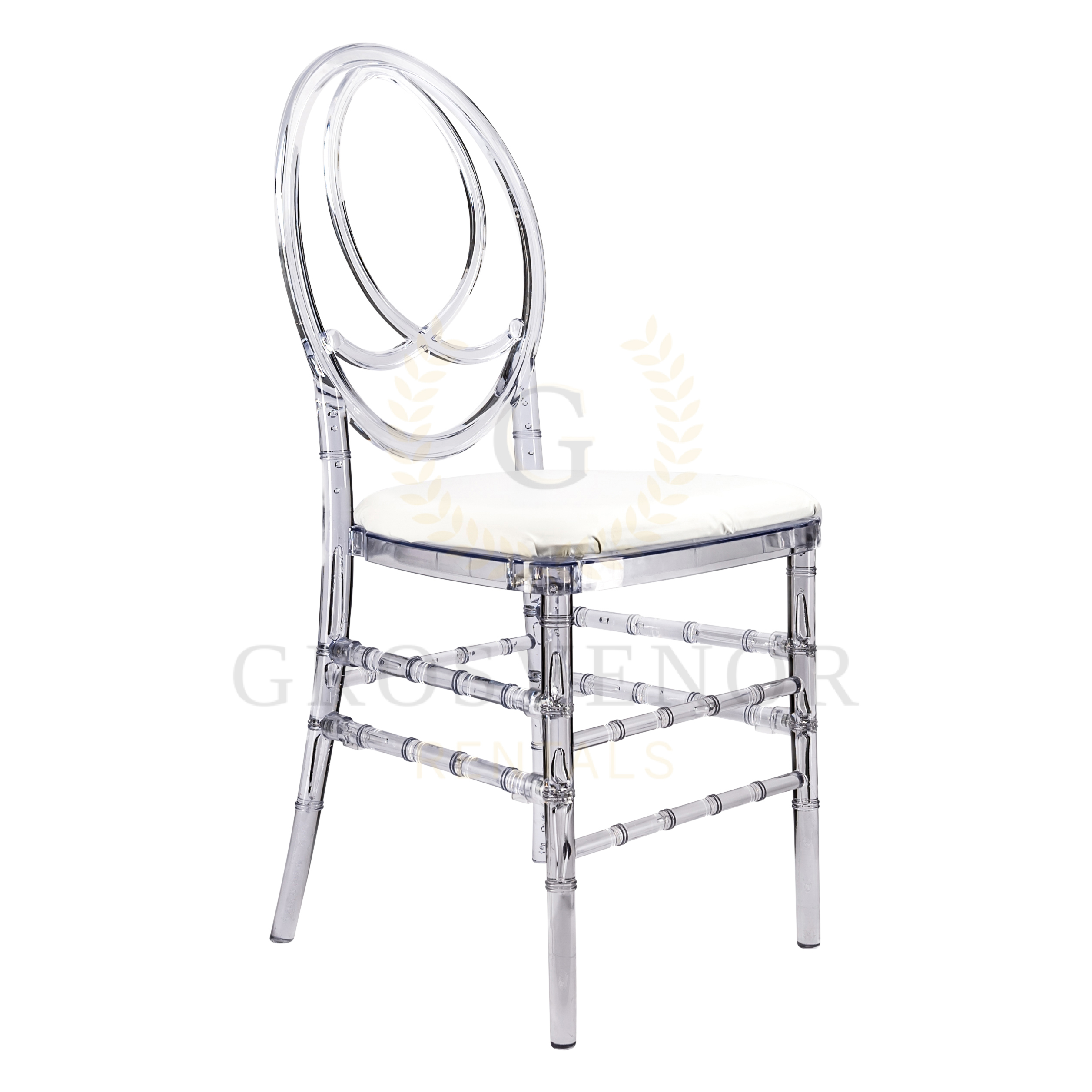 Clear S-Back Chair