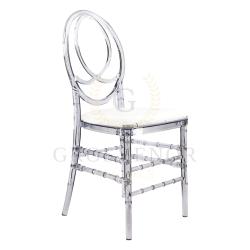 Clear S-Back Chair