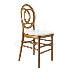 Gold S-Back Chair thumbnail