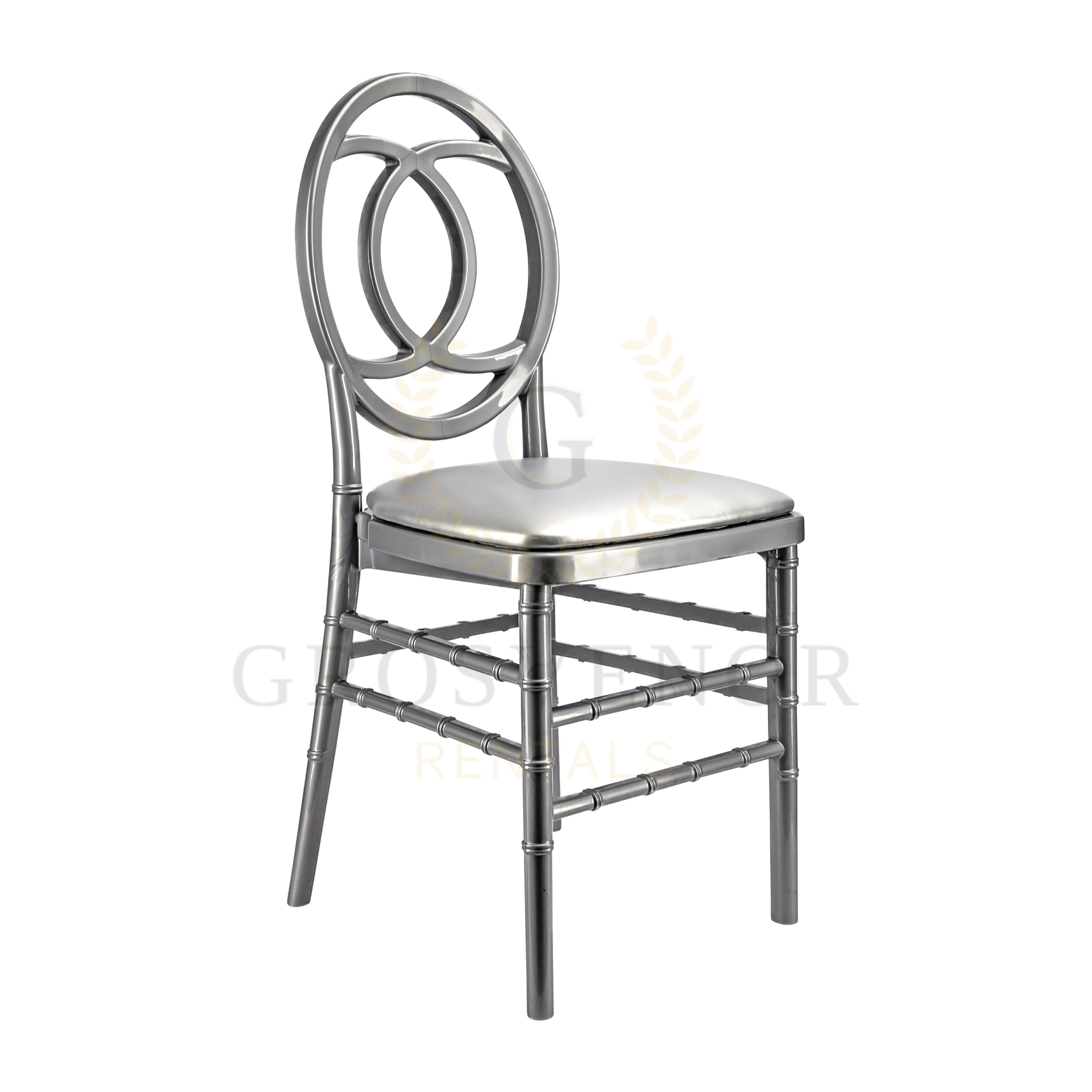 Silver S-Back Chair
