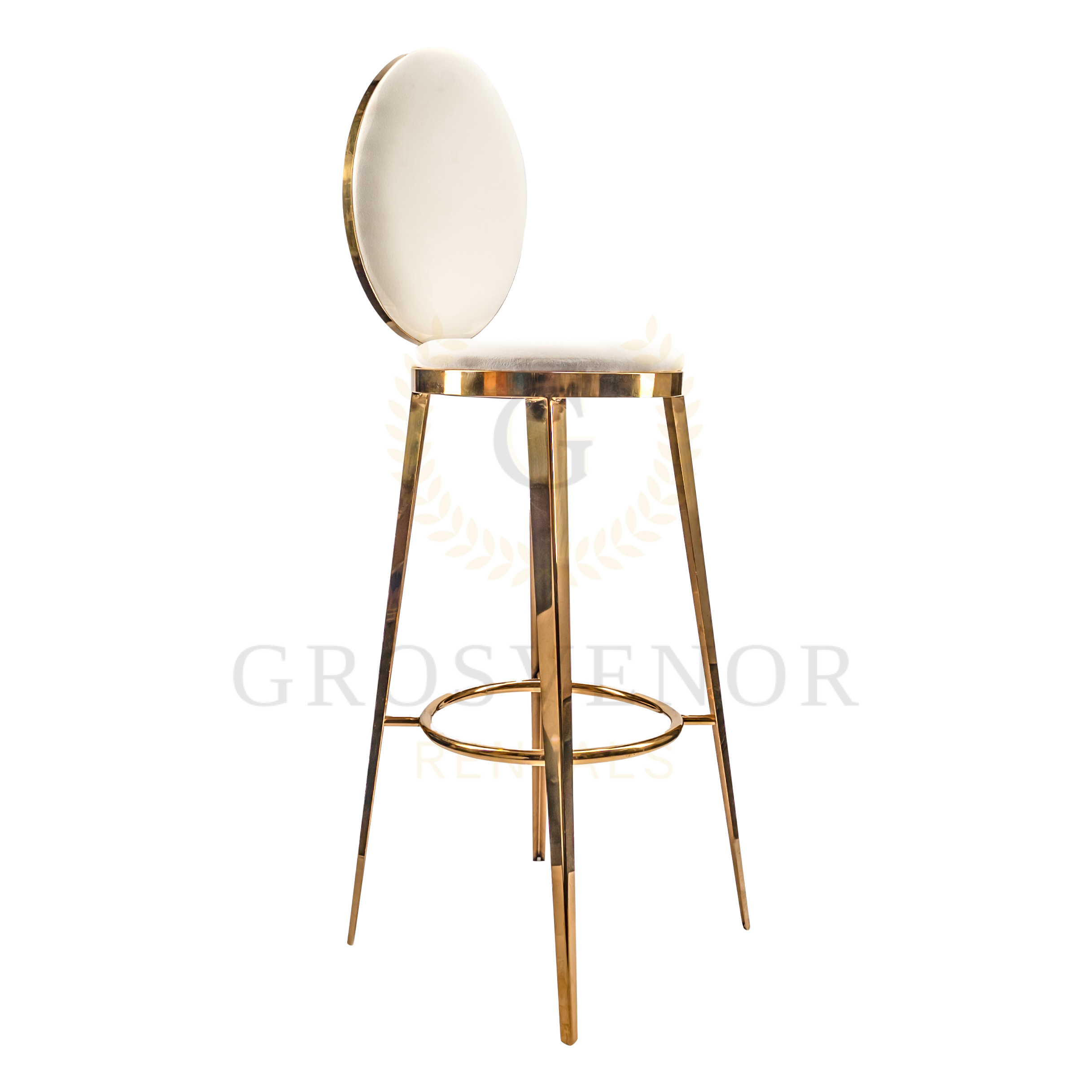 Gold Dior Gold Stool