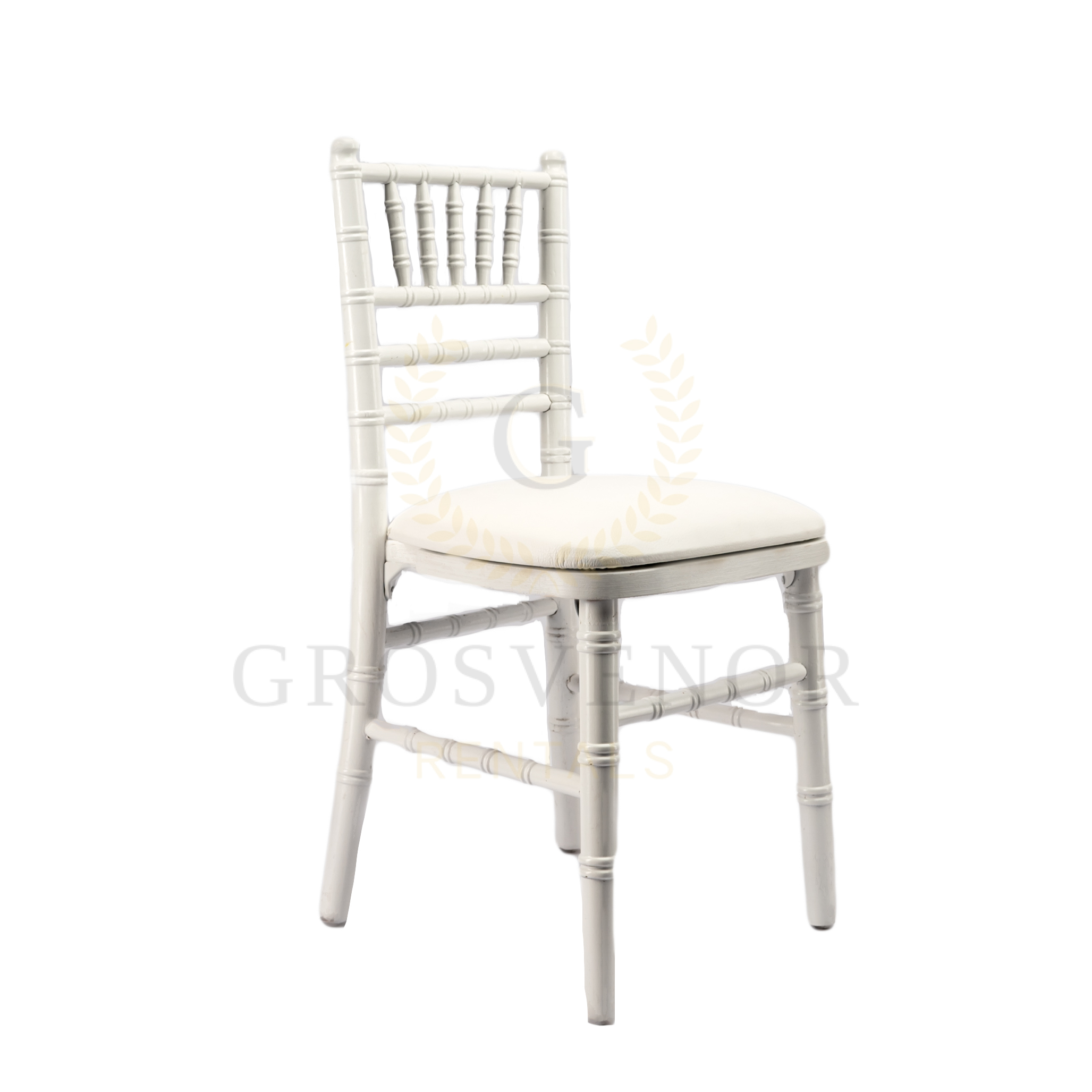 Kids White Chivari Chair