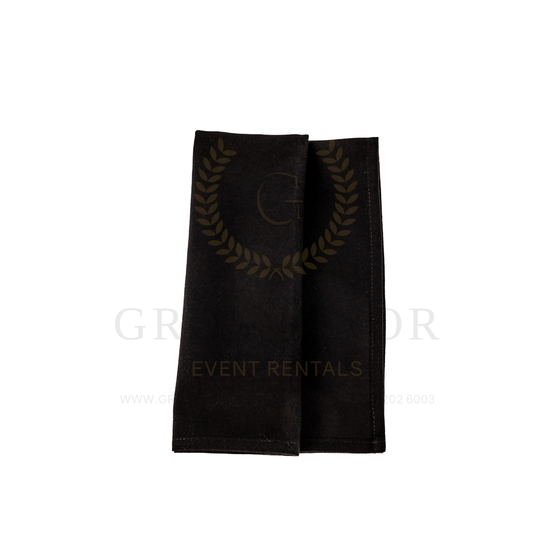 Black Napkins