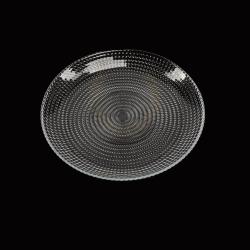 Small Glass Bubble Plate