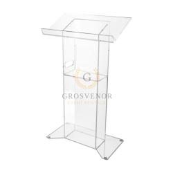 Clear Lucite Lecturn